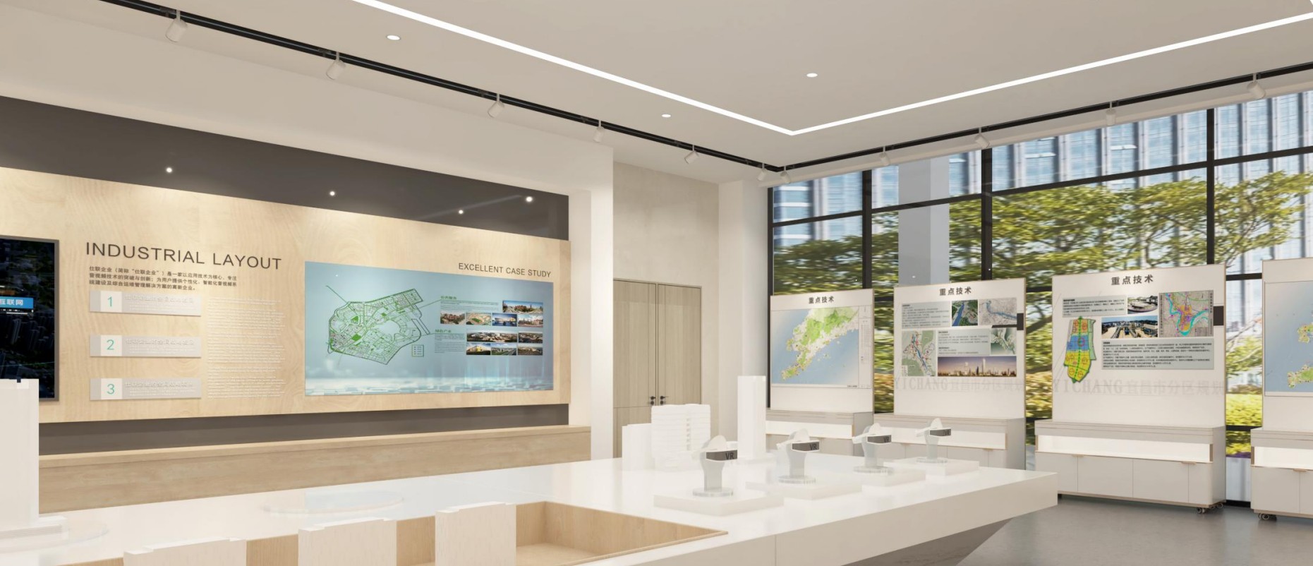 天然气水合物勘查开发工程研究中心展厅